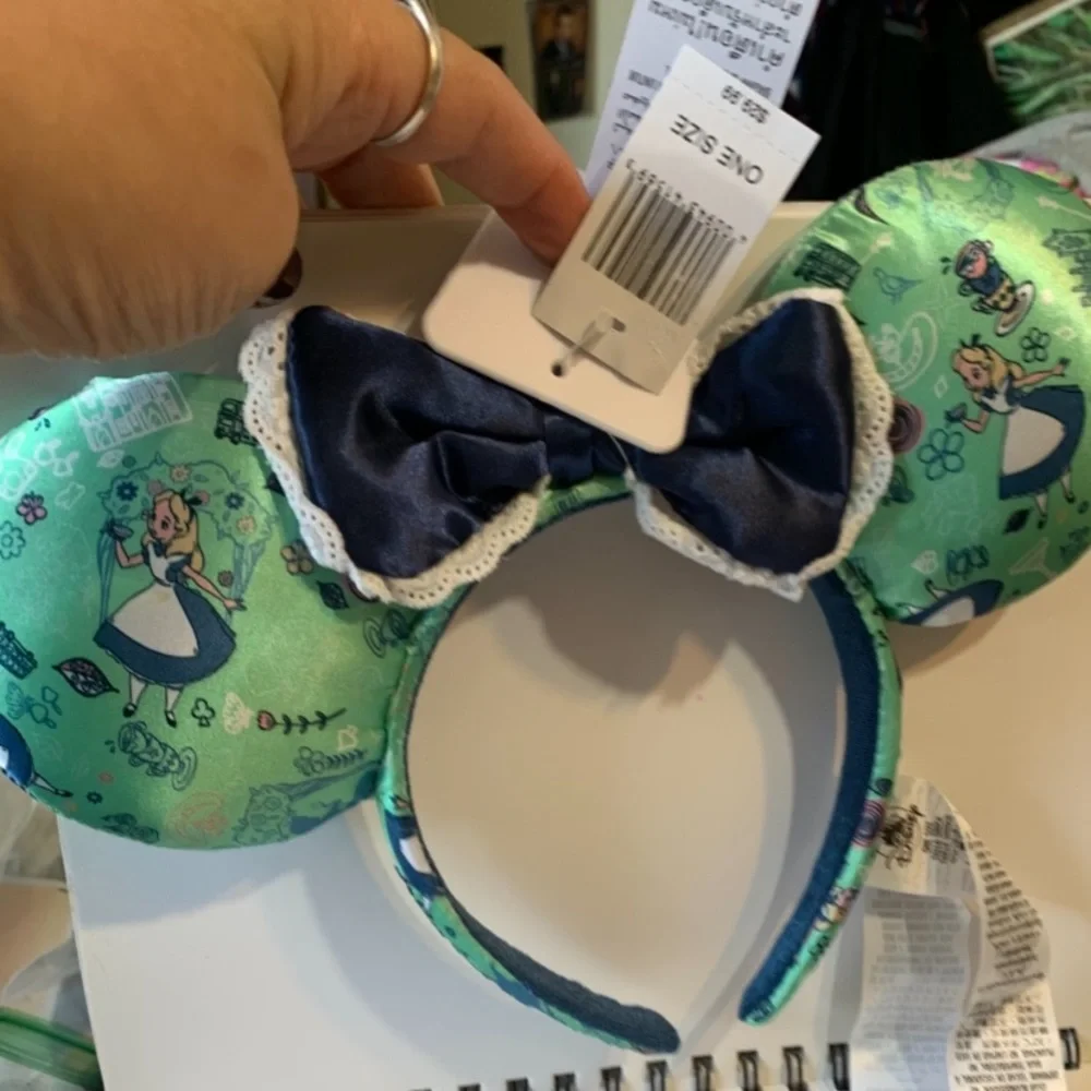 Disney Green and Blue Alice Headband